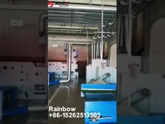 машина 1000kg/H Nonwoven Airlaid, игла пробивая низкосортную чувствуемую производственную линию