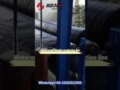 Каков рабочий процесс линии по производству геосинтетической глины?