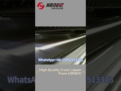 Каков процесс производства полиэфирного волокна через перекрестный лаппер?