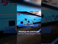 Каков процесс производства полиэфирного волокна через перекрестный лаппер?