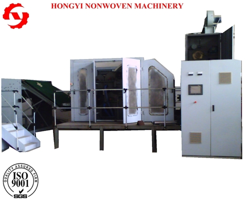 Кардочесальной машины цилиндра полиэстера волокно одиночной Nonwoven электрическое в ткани
